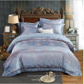 satin artificial silk bedding sets for hotel home